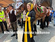 Oktoberfest München Das Münchner Kindl 2023 Franziska Inselkammer wurde auf dem Stadtgründungsfest 2023 vorgestellt (©Foto:Martin Schmitz)